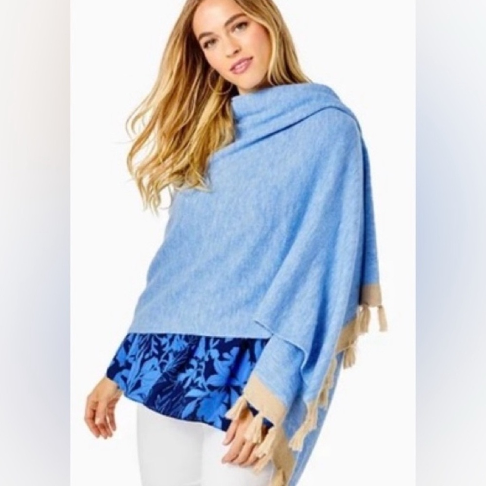 Lilly Pulitzer Take Me Away Sweater Wrap Shawl